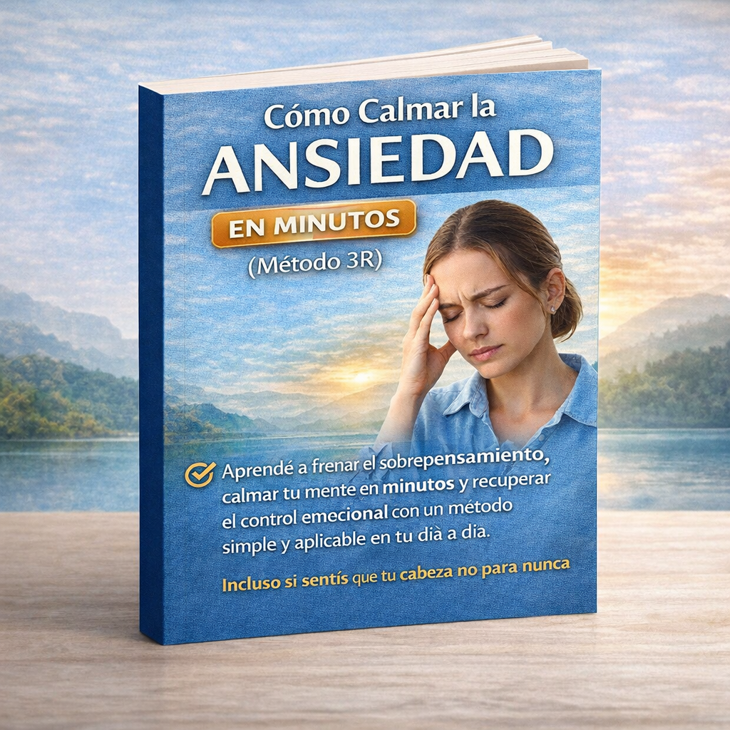 Cómo Calmar la Ansiedad en Minutos (Método 3R) + 4 Bonos